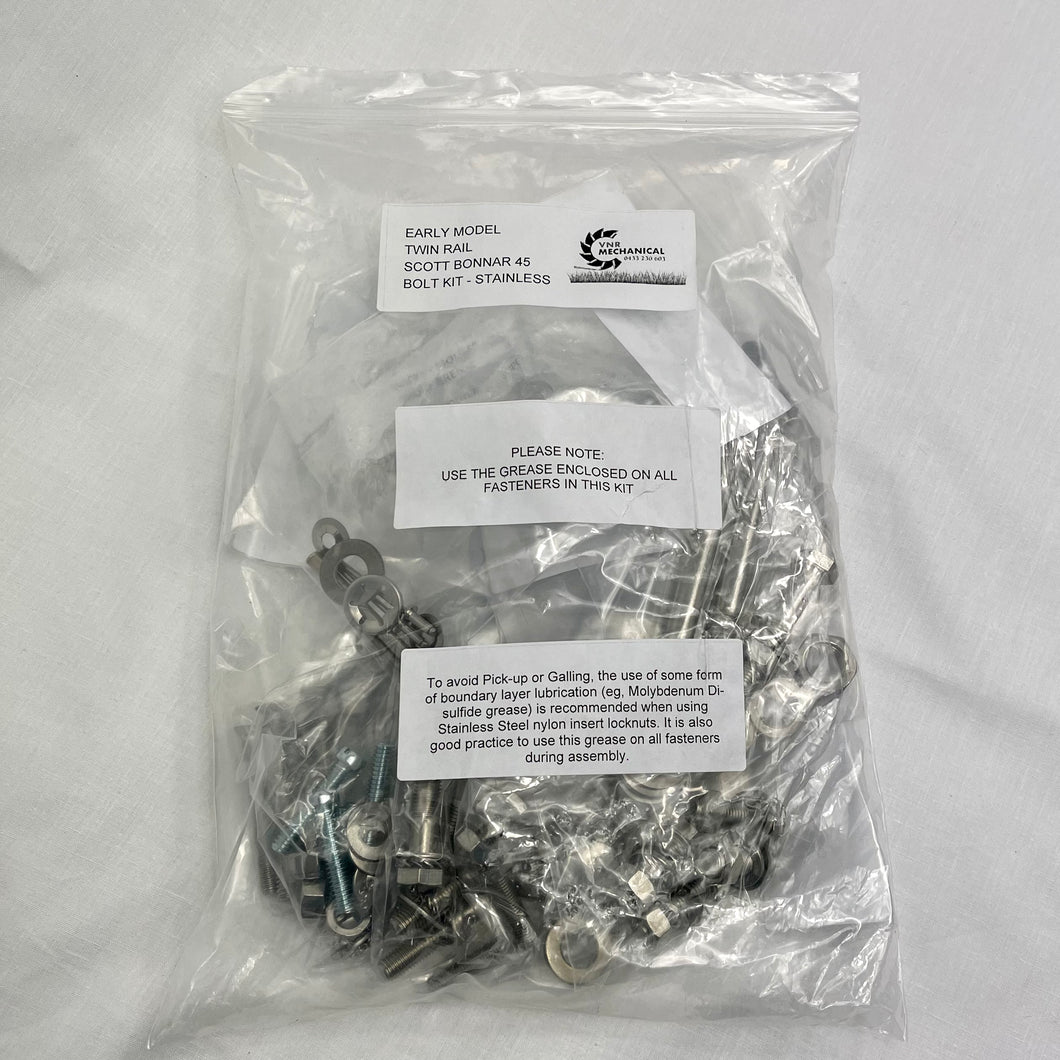 SB45 Twin Rail Fastener Kit